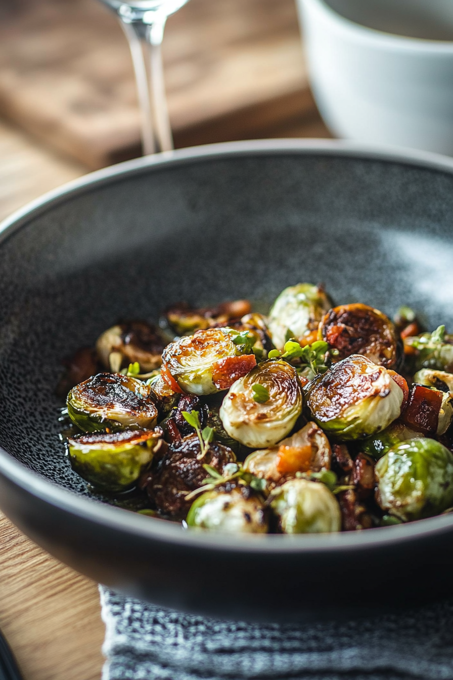air fryer brussel sprouts