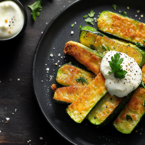 air fryer zucchini fries