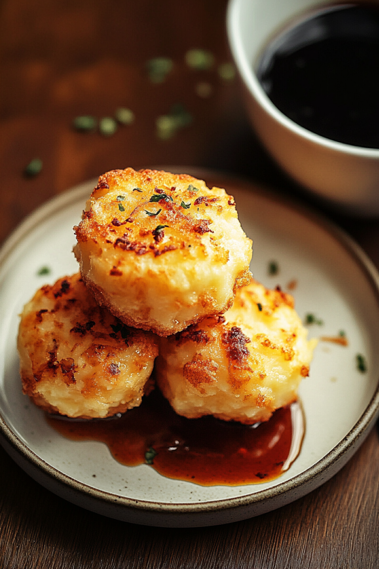 cheesy mashed potato puffs