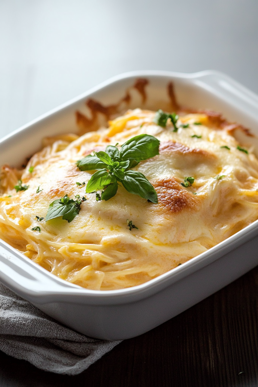 cheesy spaghetti