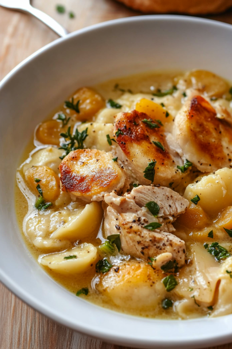 crockpot chicken and dumplings