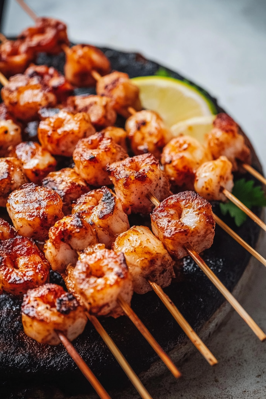 grilled shrimp skewers