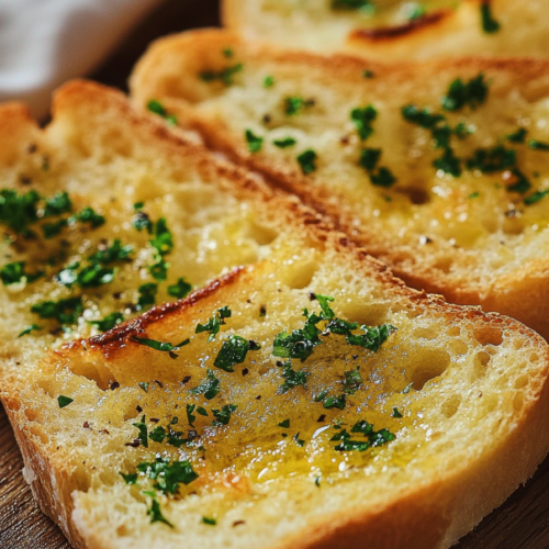 homemade garlic bread recipe