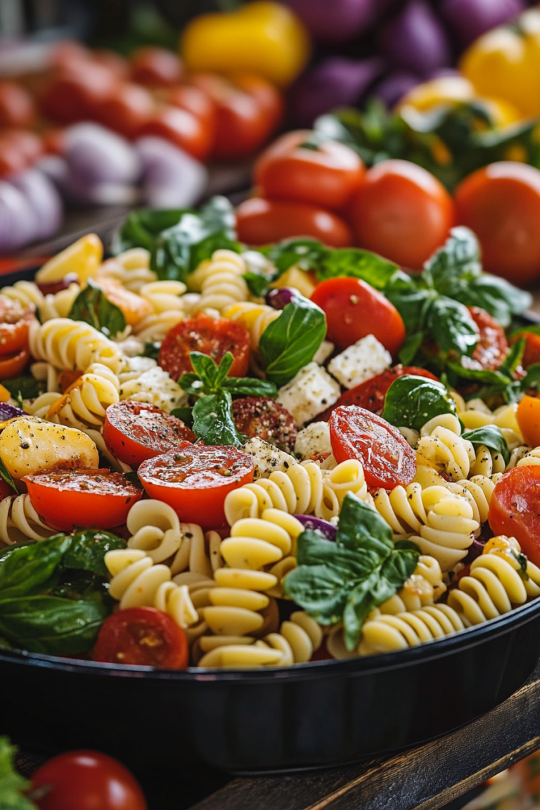 pasta veggie salad
