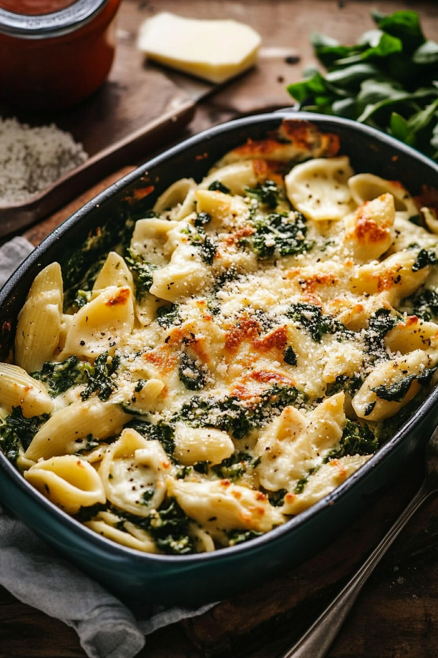 pasta with spinach