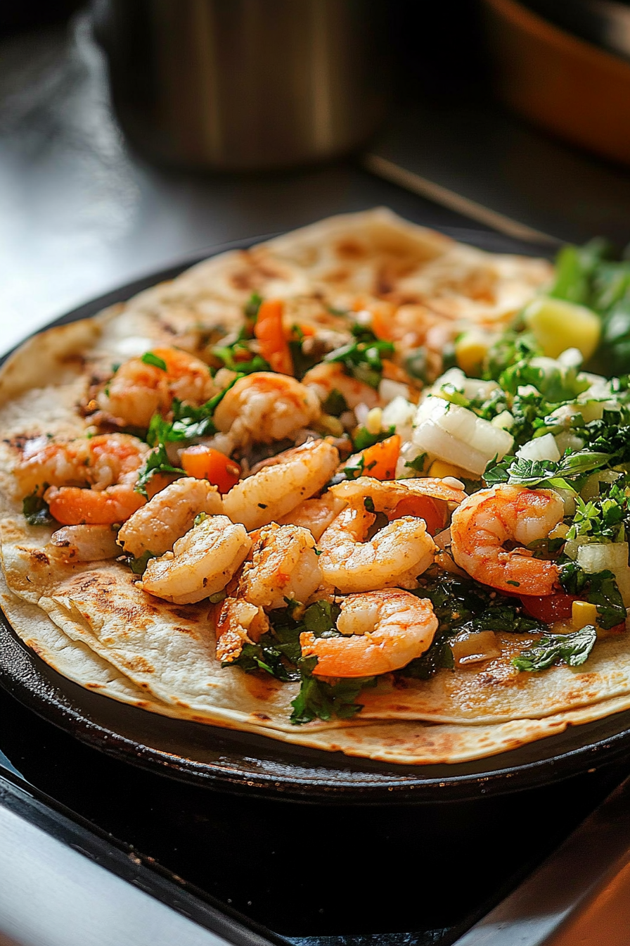 shrimp quesadilla