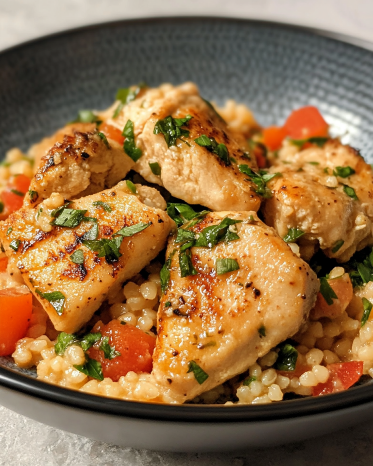 Chicken Risotto Couscous taken with iphone 15 pro max --iw 2 --ar 4:5 --v 6.1 --raw