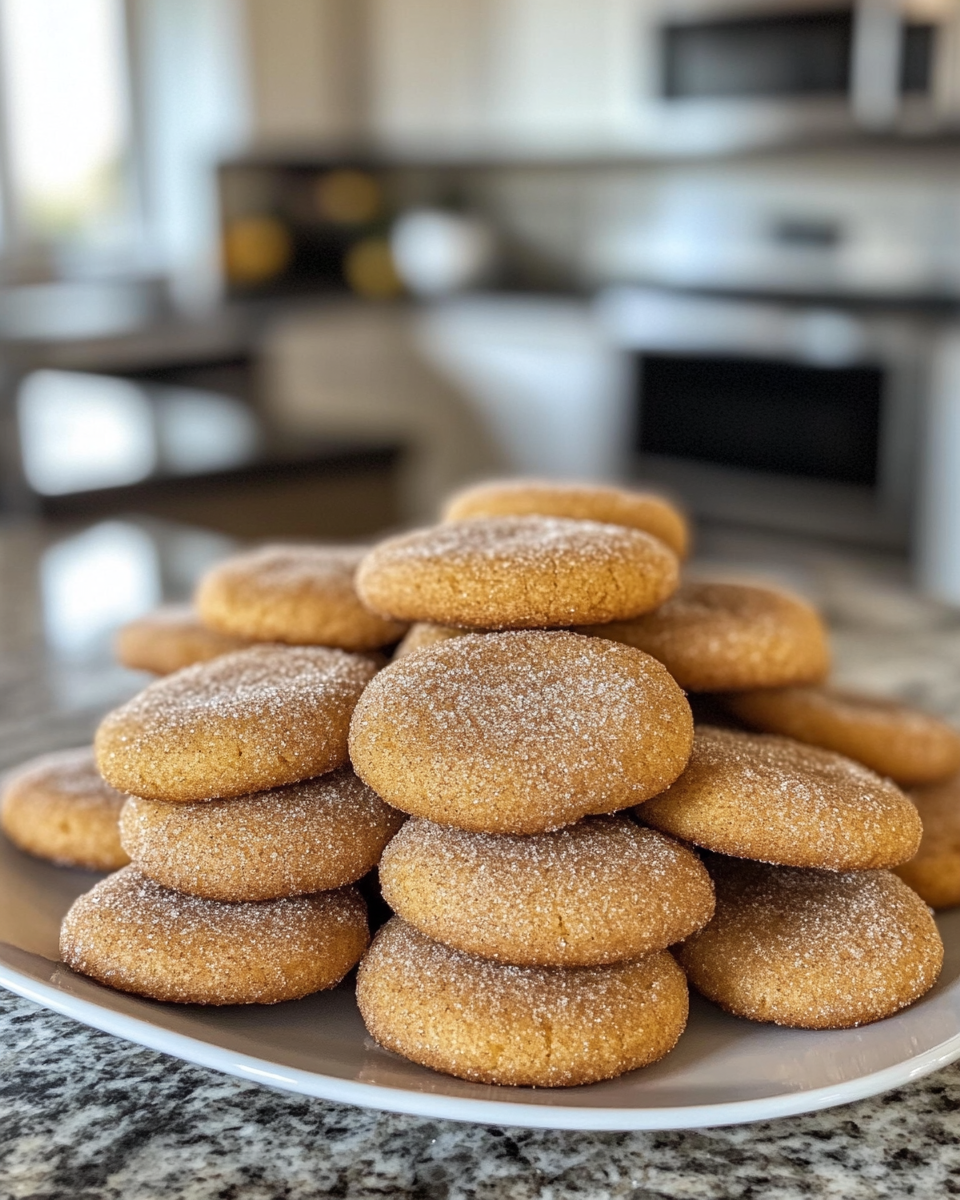 Cinnamon sugar coated pumpkin snickerdoodles fresh from the pressure cooker