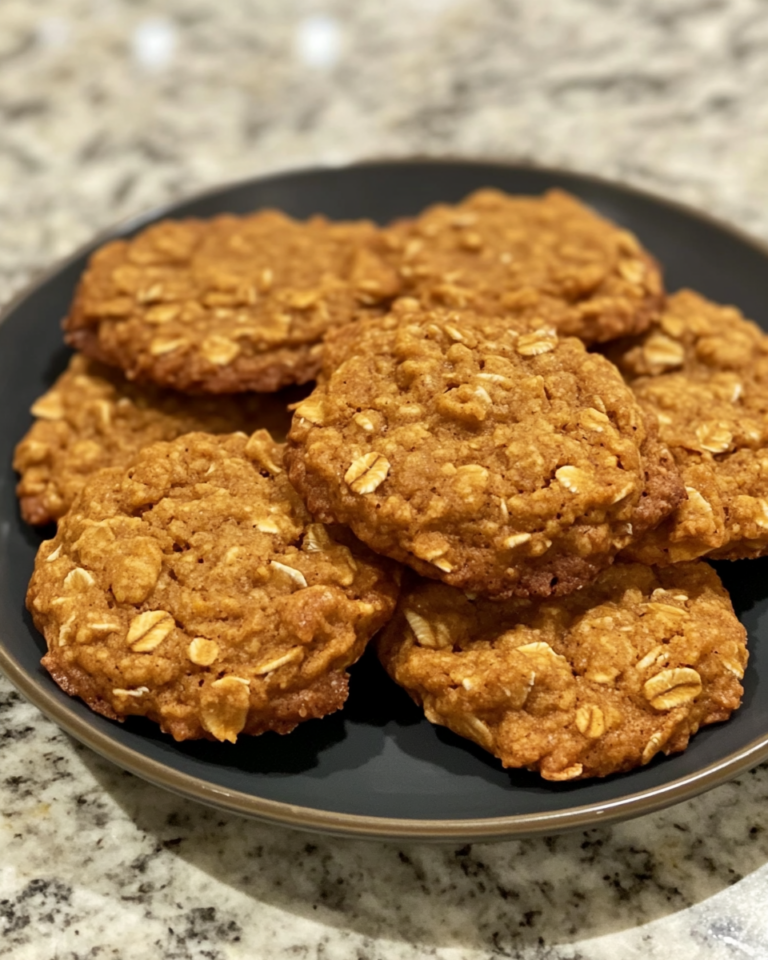 Pumpkin Oatmeal Cookies taken with iphone 15 pro max --iw 2 --ar 4:5 --v 6.1 --raw