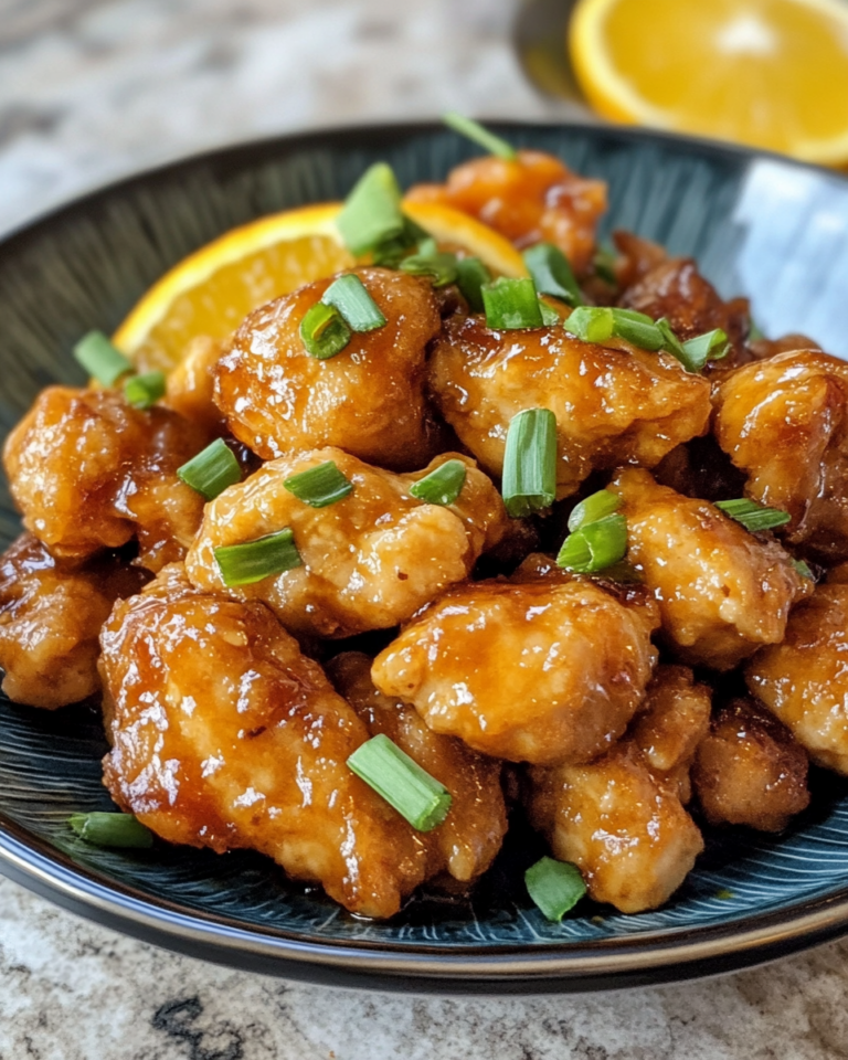 Quick Air Fryer Skinny Orange Chicken taken with iphone 15 pro max --iw 2 --ar 4:5 --v 6.1 --raw
