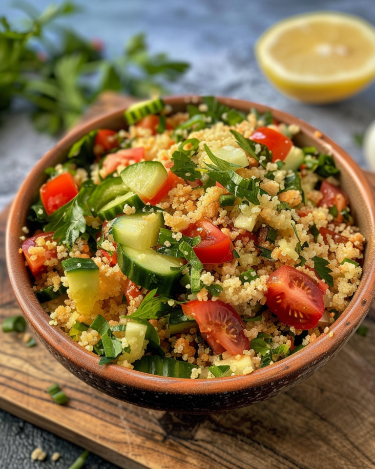Fried Couscous Salad taken with iphone 15 pro max --iw 2 --ar 4:5 --v 6.0 --raw