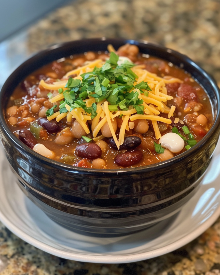 Three Bean Chili taken with iphone 15 pro max --iw 2 --ar 4:5 --v 6.0 --raw